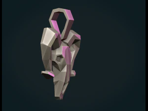 Cabeza de cabra LP Modelo de impresión 3D