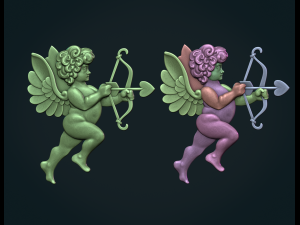 Cupid Cherub Modelo de impresión 3D