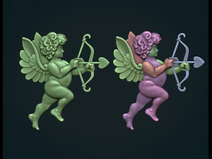 Cupido Querubim Modelo de Impressão 3D