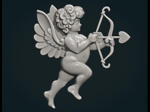 Cupido Querubim Modelo de Impressão 3D