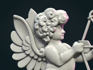 Cupid Cherub Modelo de impresión 3D