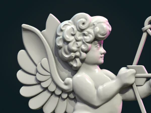 Cupido Querubim Modelo de Impressão 3D