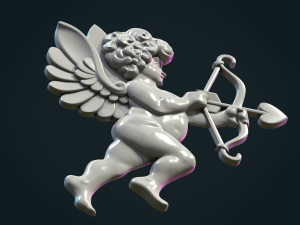 Cupid Cherub Modelo de impresión 3D