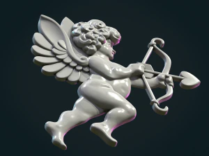 Cupido Querubim Modelo de Impressão 3D
