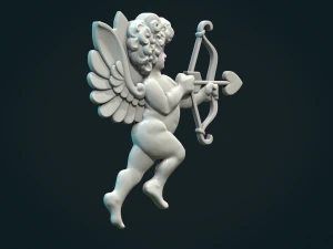 Cupido Querubim Modelo de Impressão 3D