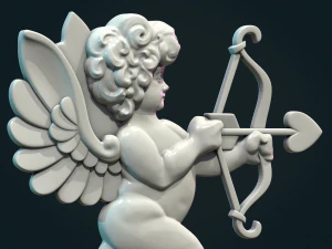 Cupido Querubim Modelo de Impressão 3D