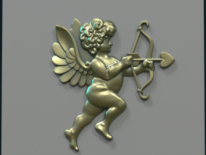 Cupid Cherub Modelo de impresión 3D