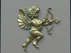 Cupido Querubim Modelo de Impressão 3D