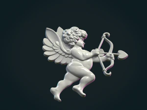 Cupido Querubim Modelo de Impressão 3D