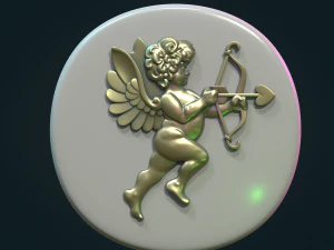 Cupido Querubim Modelo de Impressão 3D