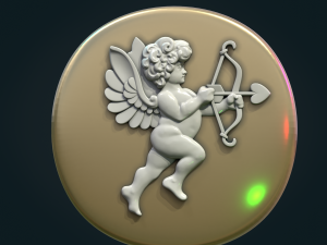 Cupid Cherub Modelo de impresión 3D