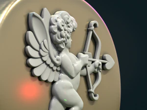 Cupido Querubim Modelo de Impressão 3D