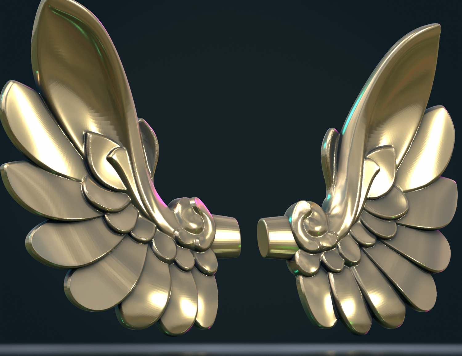 3d models wings