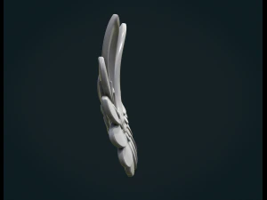 Stylized Wings 3D Print Model