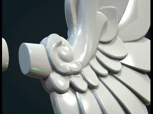 Stylized Wings Modelo de impresión 3D