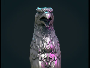 Escultura de grifo Modelo de impresión 3D
