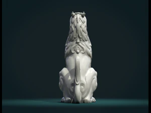 Escultura de grifo Modelo de impresión 3D