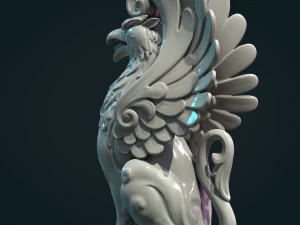 Griffon griffin 3D Print Model