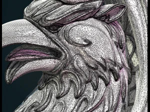 Griffon griffin 3D Print Model