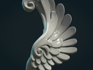 Stylized Wing Modelo de impresión 3D