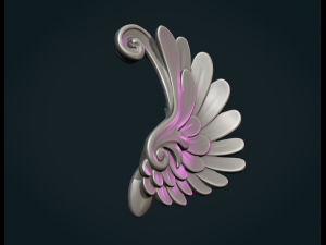 Stylized Wing Modelo de impresión 3D