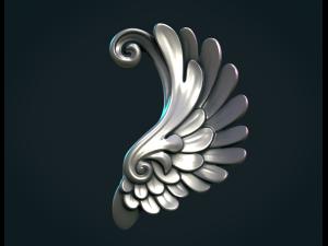 Stylized Wing Modelo de impresión 3D