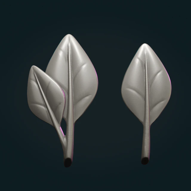 Leaves 3D Print Model .c4d .max .obj .3ds .fbx .stl .blend