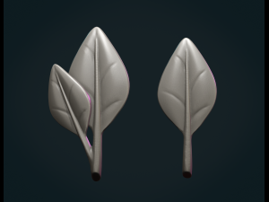Leaves 3D 打印模型