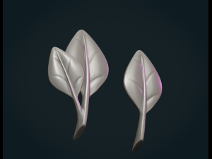 Leaves 3D 打印模型