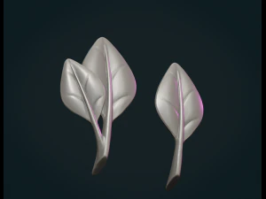 Leaves 3D Print Model