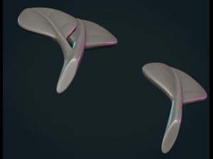 Leaves 3D 打印模型