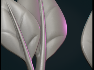 Leaves 3D 打印模型