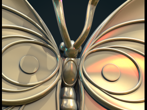 Butterfly 3D 打印模型