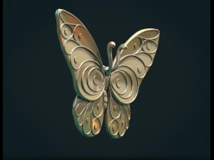 Butterfly 3D Print Model