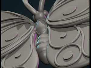 Butterfly 3D 打印模型