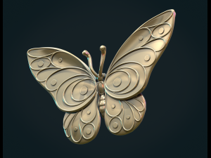 Butterfly 3D 打印模型