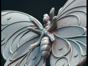 Butterfly 3D 打印模型