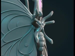 Vlinder W 3D printmodel