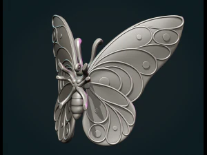Vlinder W 3D printmodel