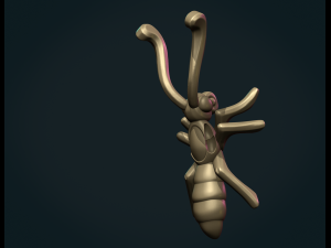 Butterfly W 3D Baskı Modeli