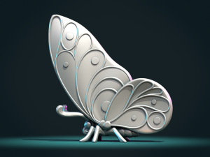 Butterfly Y 3D 프린트 모델