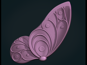 Butterfly Y 3D 프린트 모델