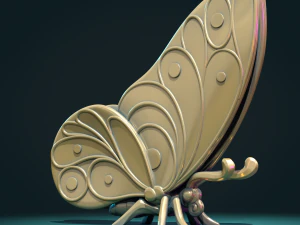 Butterfly Y 3D Print Model