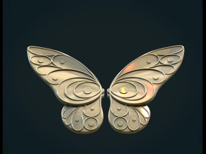 Butterfly Wings 3D Print Model