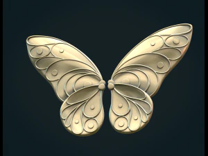 Butterfly Wings 3D Print Model