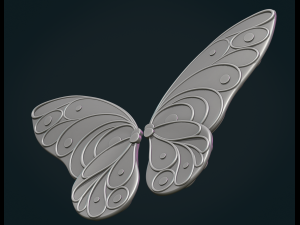 Butterfly Wings 3D Принт Модель