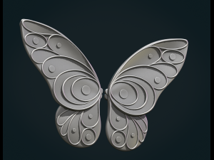 Butterfly Wings 3D Принт Модель