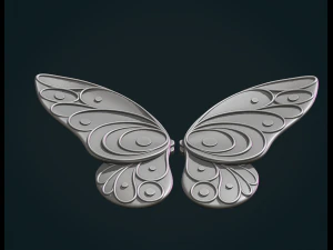 Butterfly Wings 3D Print Model