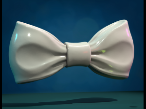 Bow Tie 3D Print Model