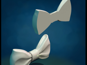Bow Tie 3D Print Model